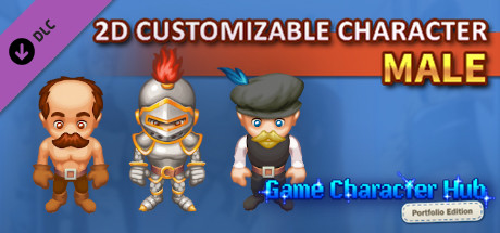 Game Character Hub PE: 2D Customizable Character - Male banner image