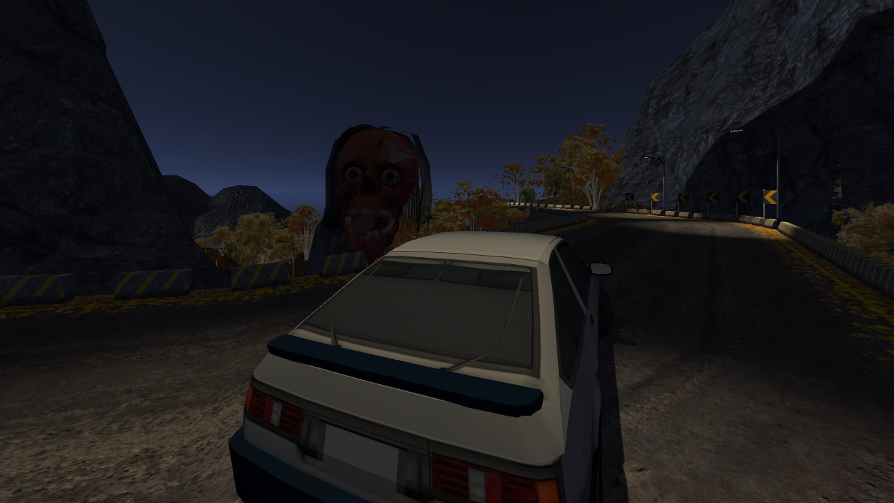 #6. Horror Drift (ホラードリフト) (Steam) بواسطة: Kurayami Yume Games