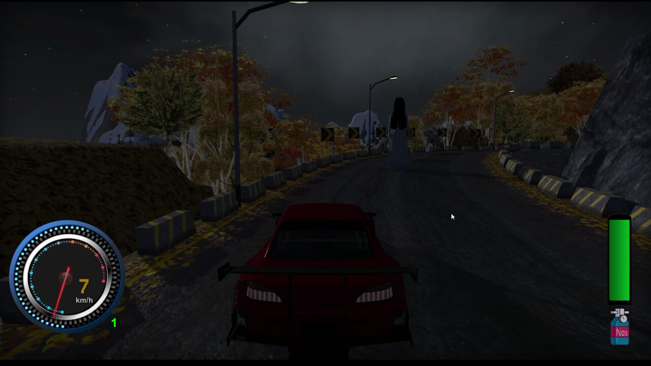#5. Horror Drift (ホラードリフト) (Steam) بواسطة: Kurayami Yume Games