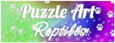 Puzzle Art: Reptiles