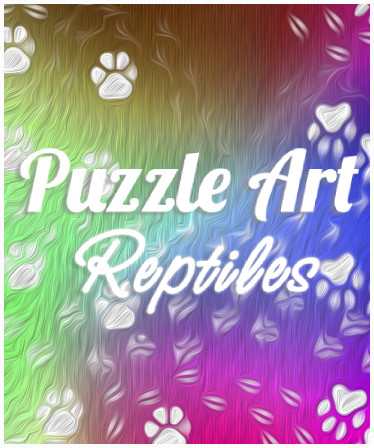 Puzzle Art: Reptiles