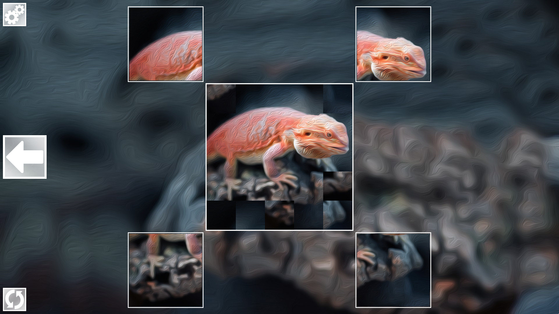 Puzzle Art: Reptiles