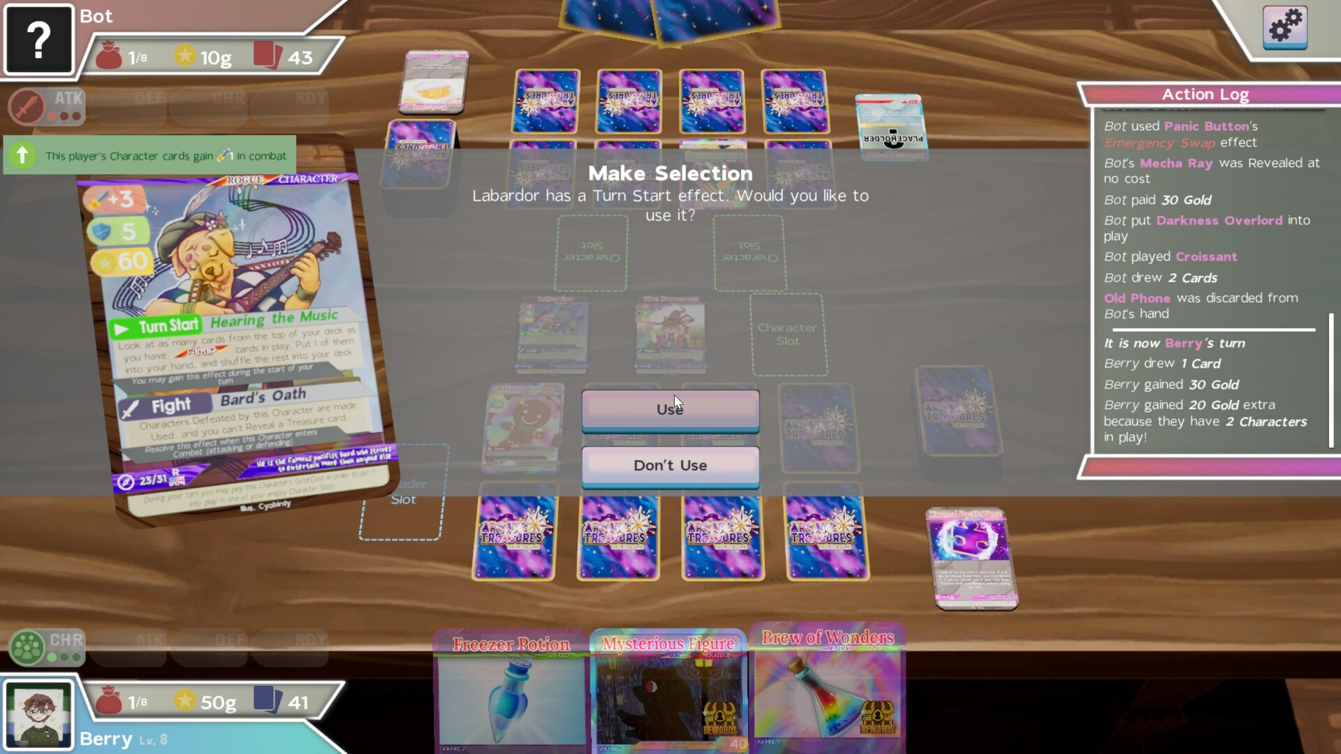 screenshot of アカーノトレージャー「Trading Card Game」 3