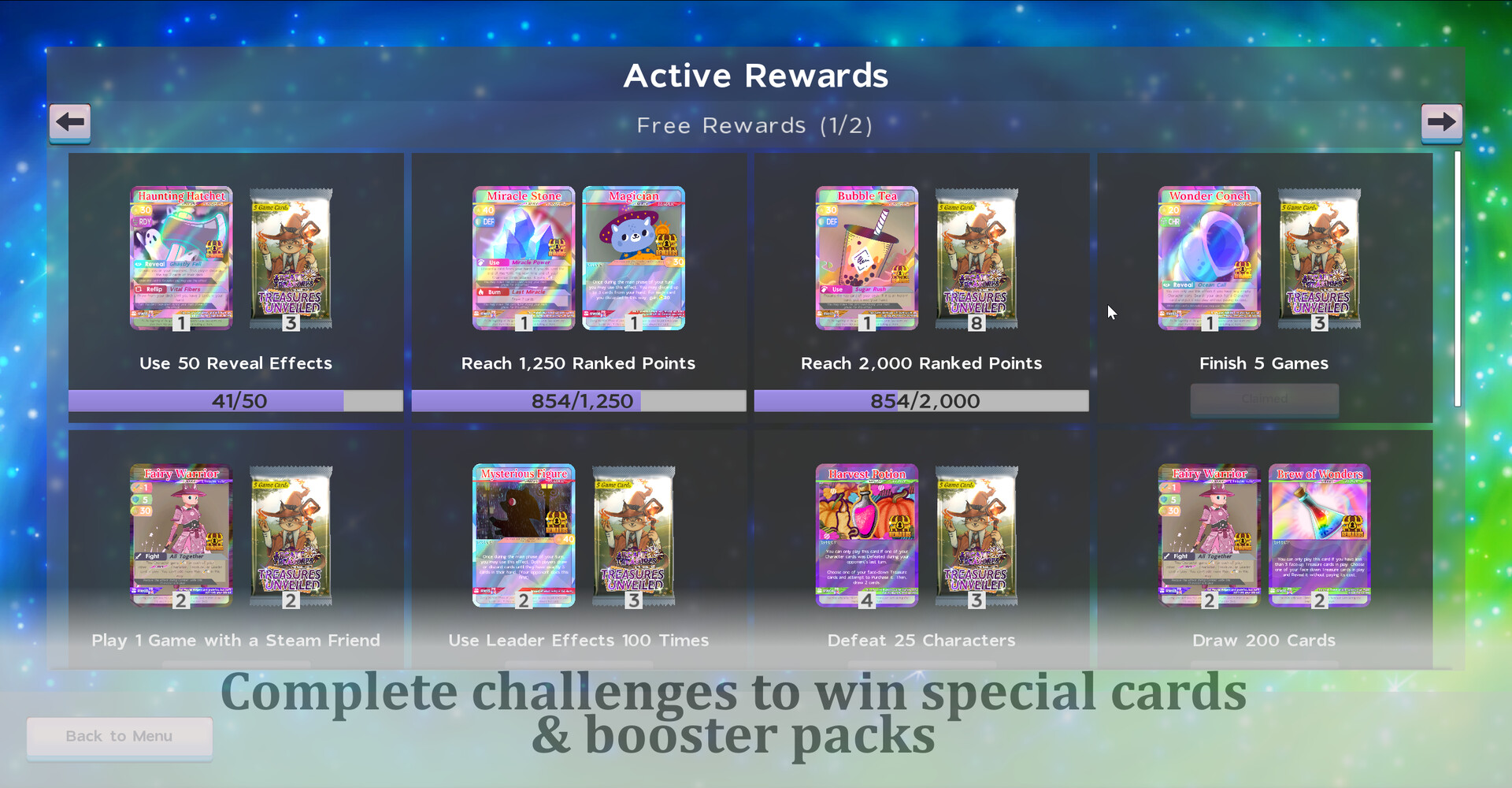 Arcane Treasures: Trading Card Game screenshot #5