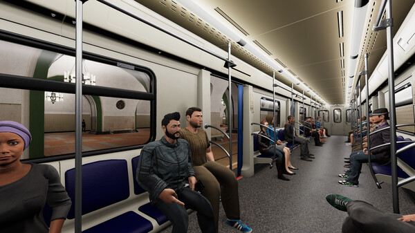 Screenshot z Metro Simulator 2