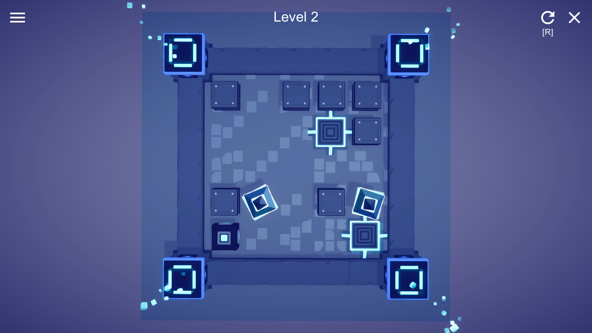 #4. Cyber Sokoban (Steam) By: Heimo Game Studio