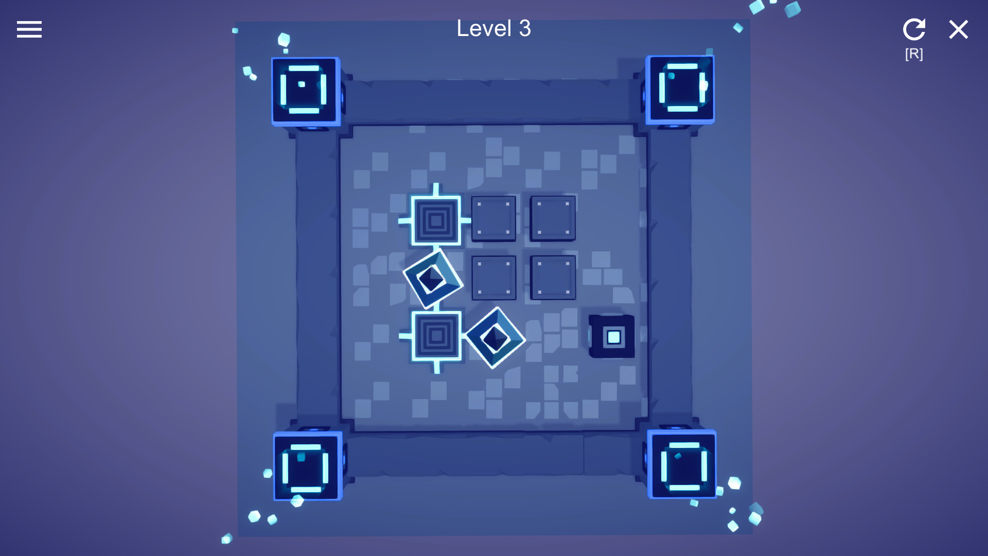 #2. Cyber Sokoban (Steam) By: Heimo Game Studio