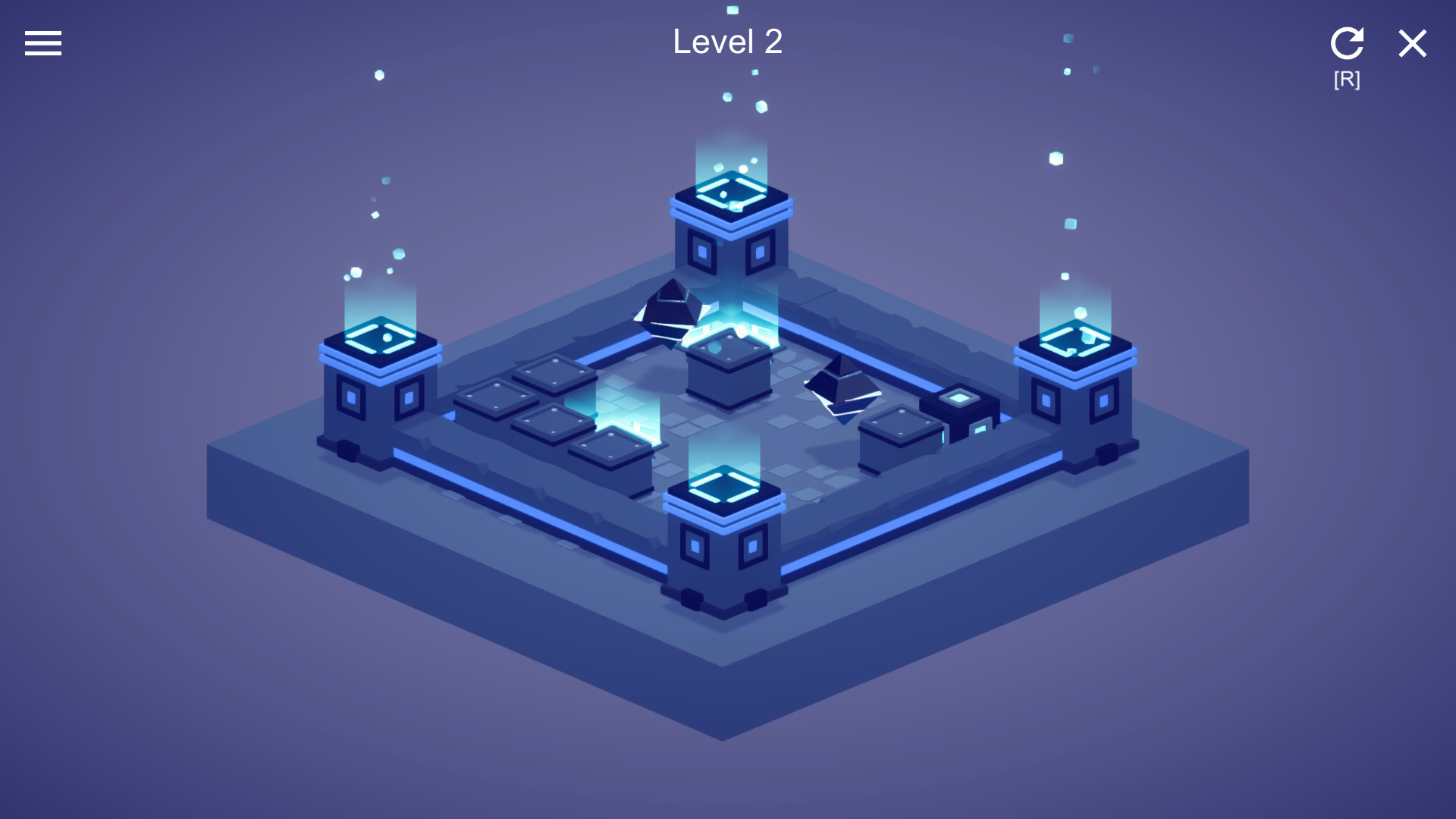 #3. Cyber Sokoban (Steam) By: Heimo Game Studio