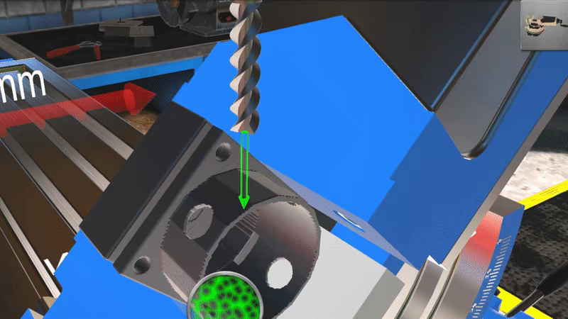 Milling machine simulator video 1