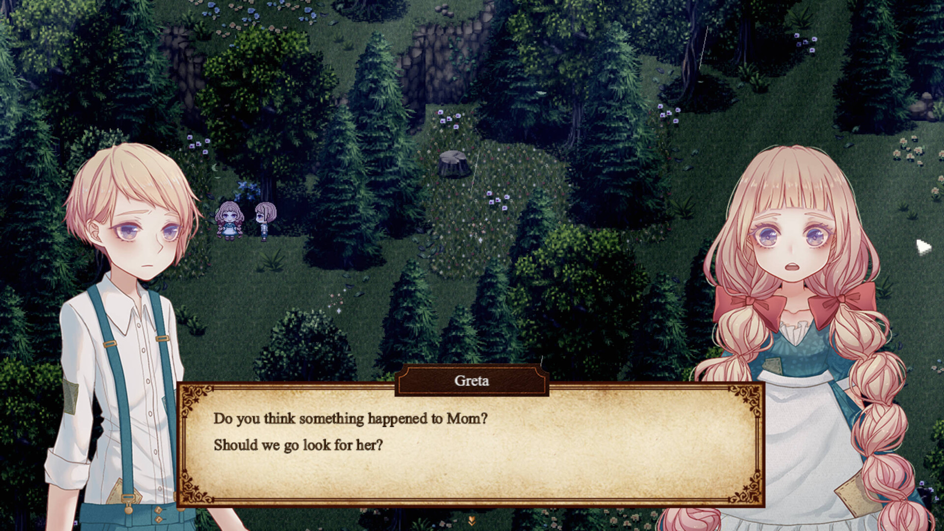 CANDY HOUSE in the DARK FOREST screenshot #1