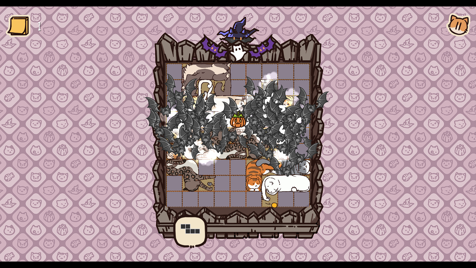 Box Cats Puzzle - Halloween Featured Screenshot #1