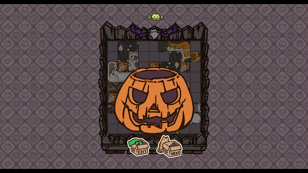 Box Cats Puzzle - Halloween