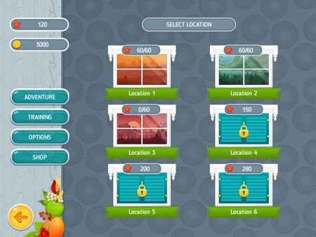 Screenshot z Thanksgiving Day Griddlers