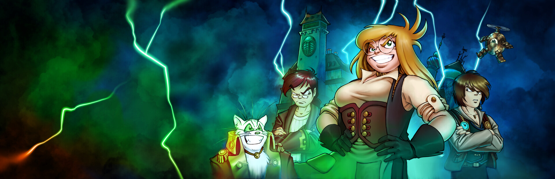 Girl Genius: Adventures In Castle Heterodyne