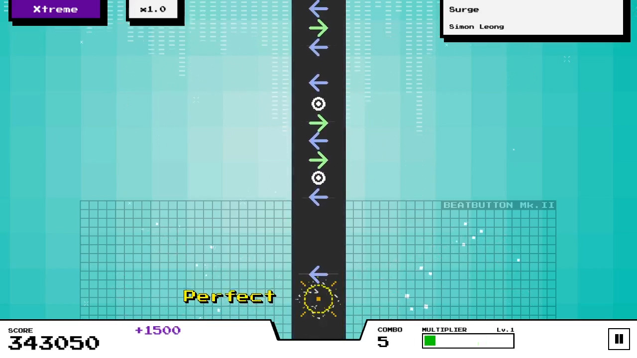 #4. ThumBeat: Button Basher Edition (Steam) 由: Sprytosaur Games