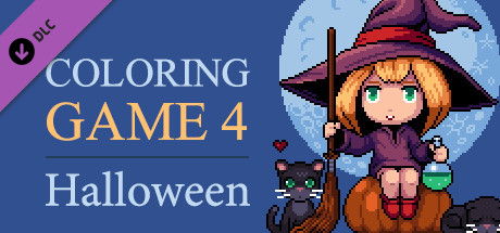 Coloring Game 4 - Halloween banner image