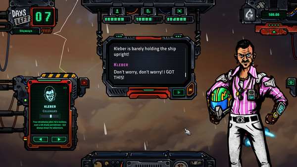 Screenshot z Sky Caravan