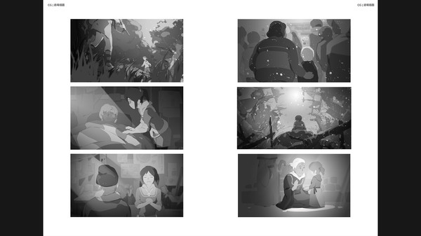 OPUS: Rocket of Whispers Official Artbook + Bonus World Map.