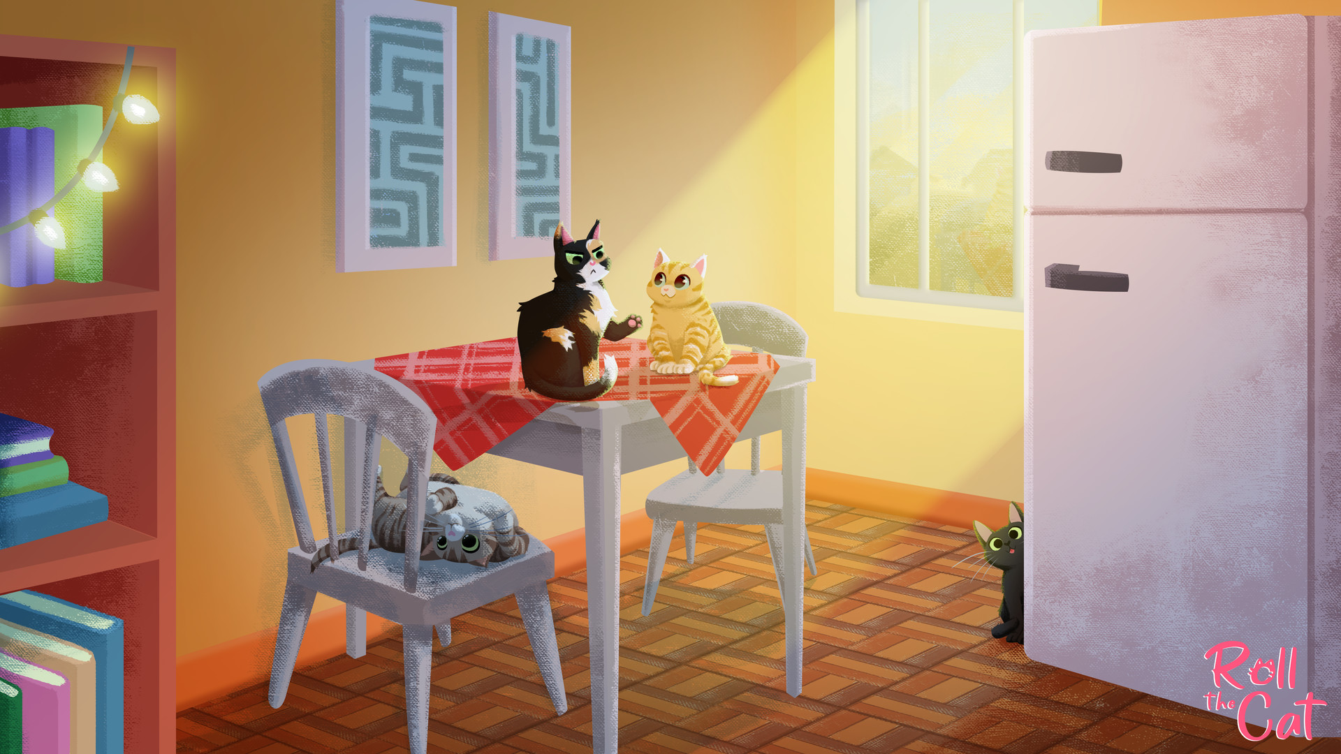 #6. Roll The Cat (Steam) 由: LeJunesArt