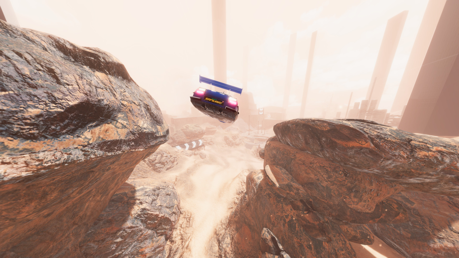 Hovercars 3077: Underground racing Featured Screenshot #1