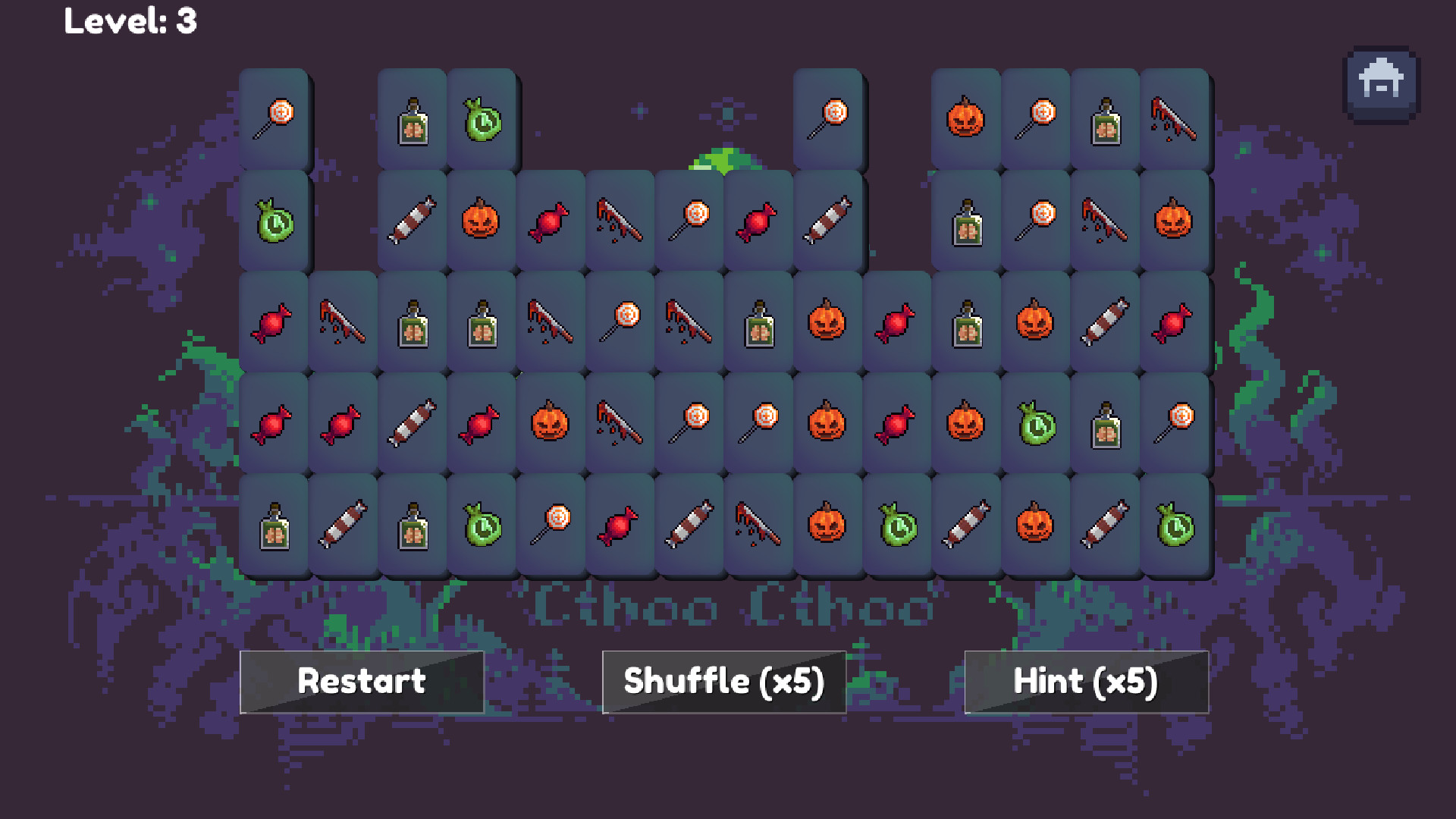 Spooky Mahjong screenshot #3