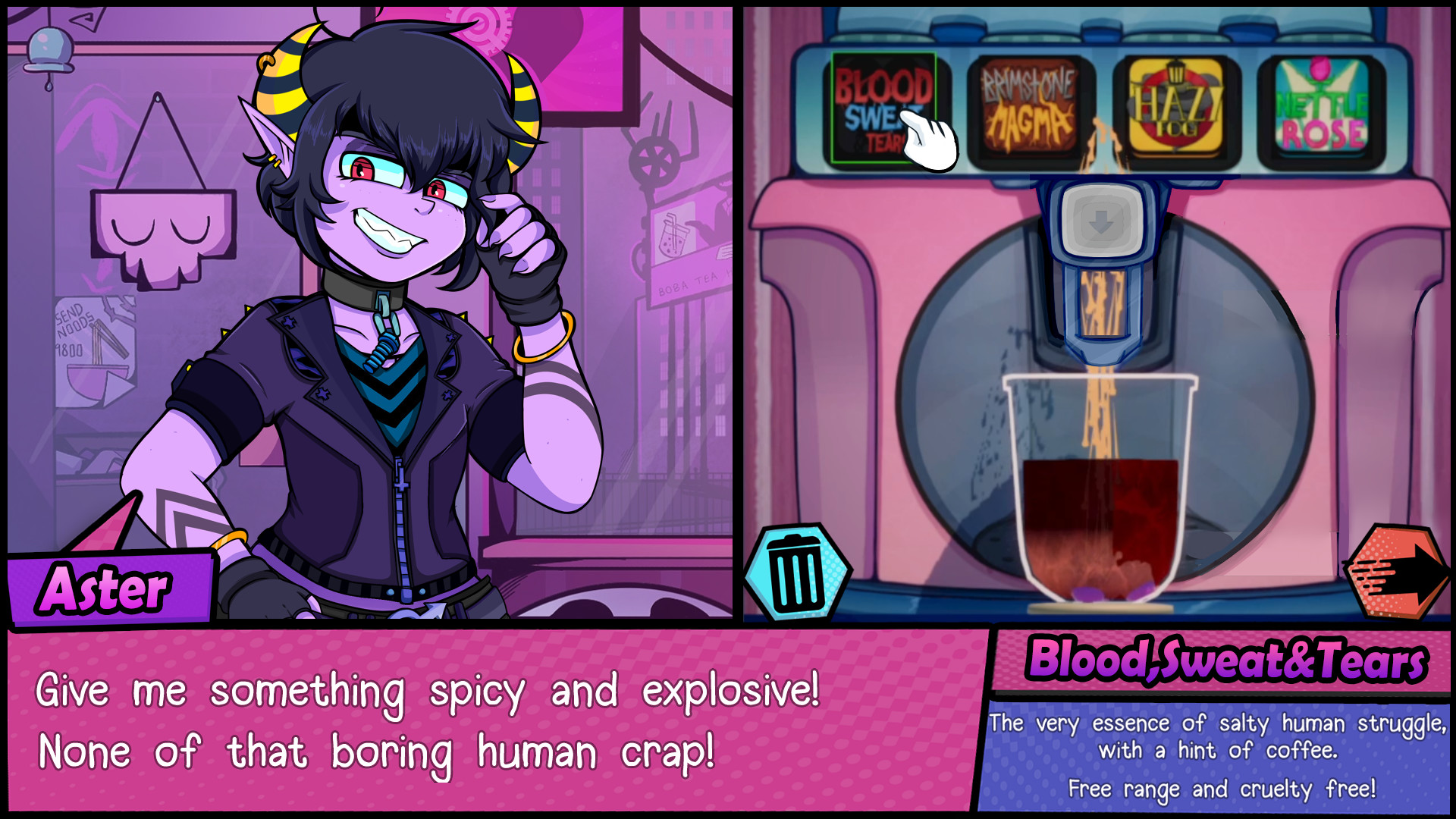 Hell Boba Café screenshot #2