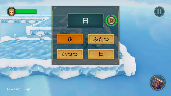 Screenshot z Nihongo Heroes
