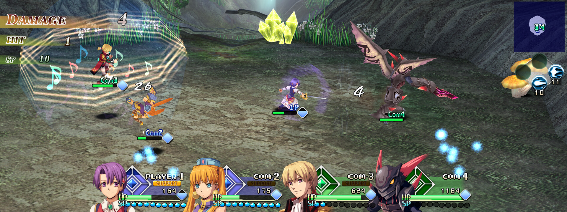 Ys vs. Trails in the Sky: Alternative Saga screenshot #5
