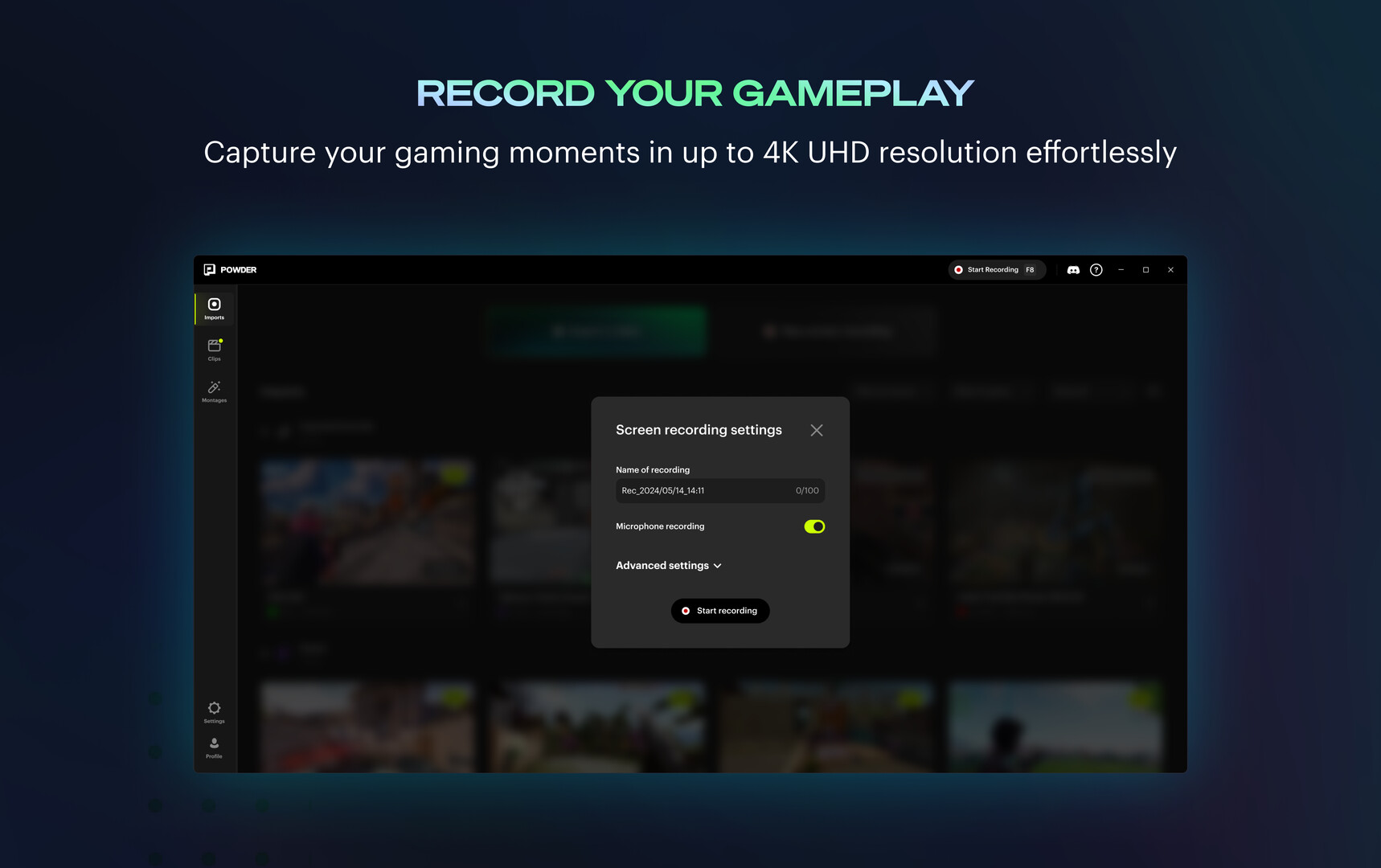 Powder Featured Screenshot #1