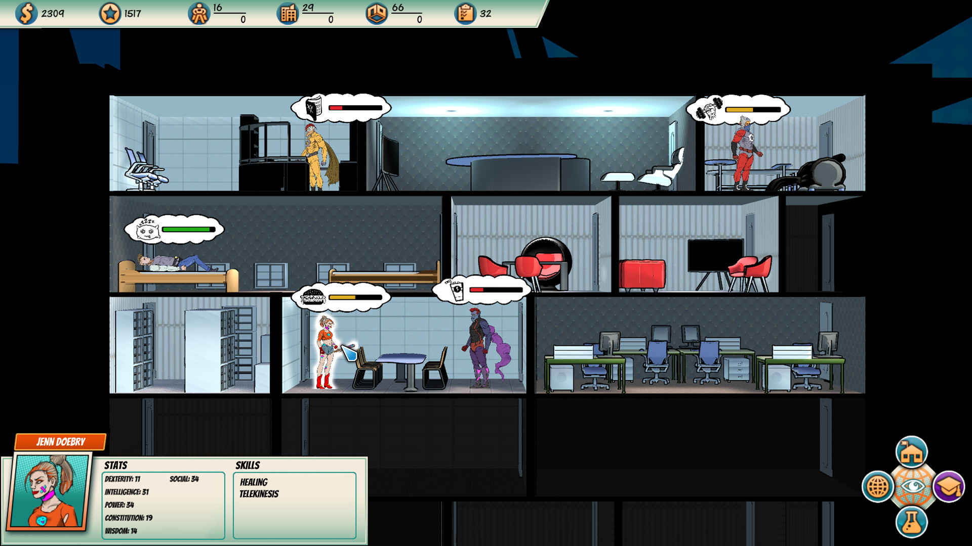 Superheroes Academy screenshot #4