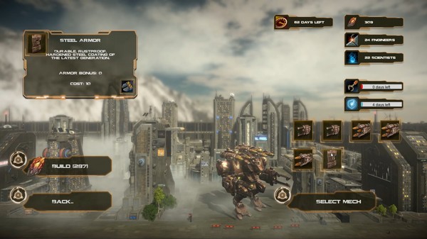 Screenshot z Precursors: Armored Angels