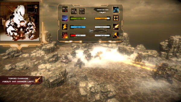 Screenshot z Precursors: Armored Angels