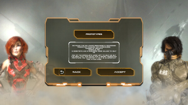 Screenshot z Precursors: Armored Angels