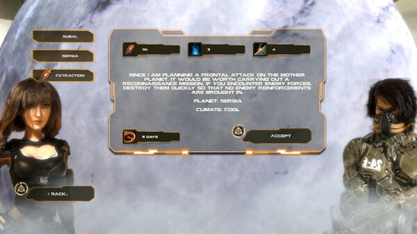 Screenshot z Precursors: Armored Angels