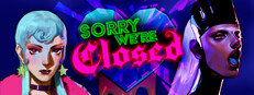 Sorry We're Closed Banner