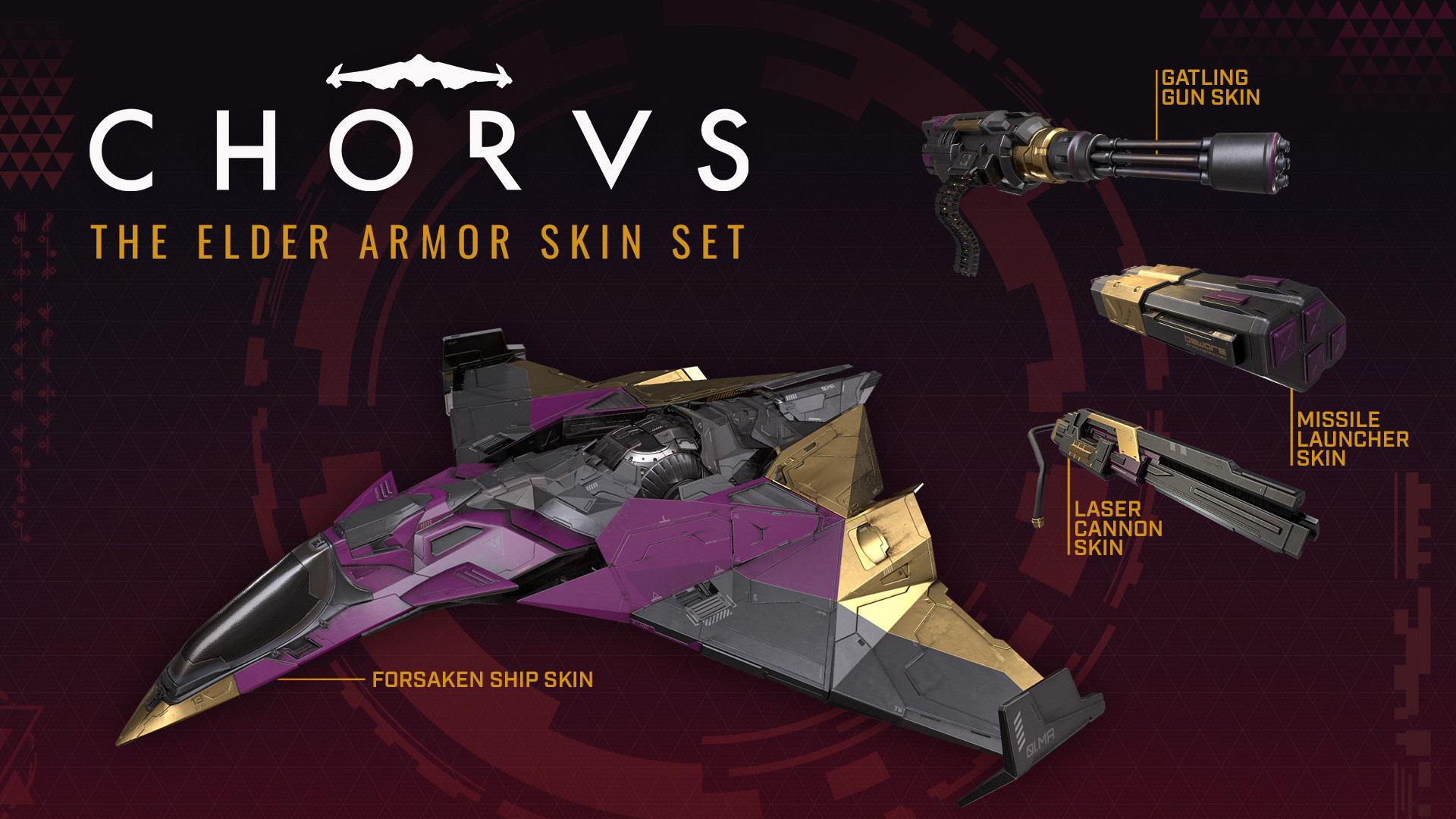 Chorus - The Elder Armor Skin Set Featured Screenshot #1