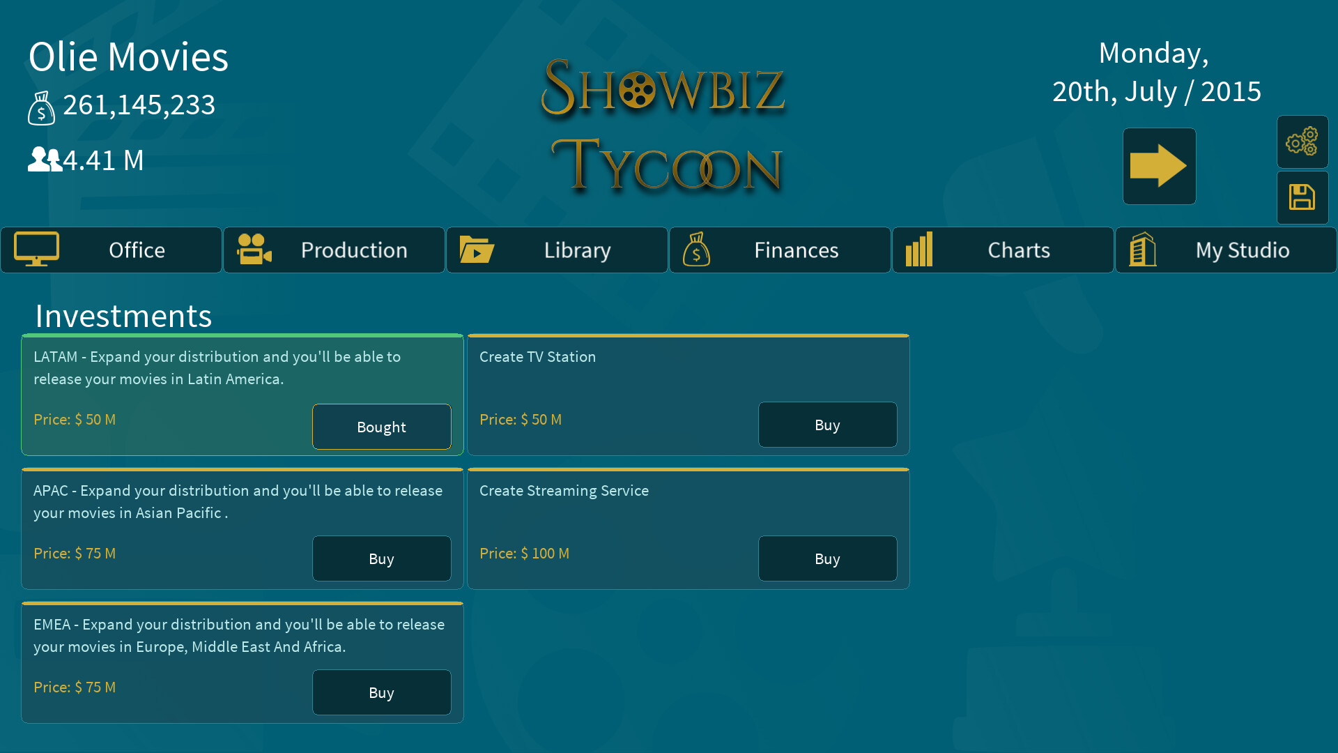 Showbiz Tycoon screenshot 10