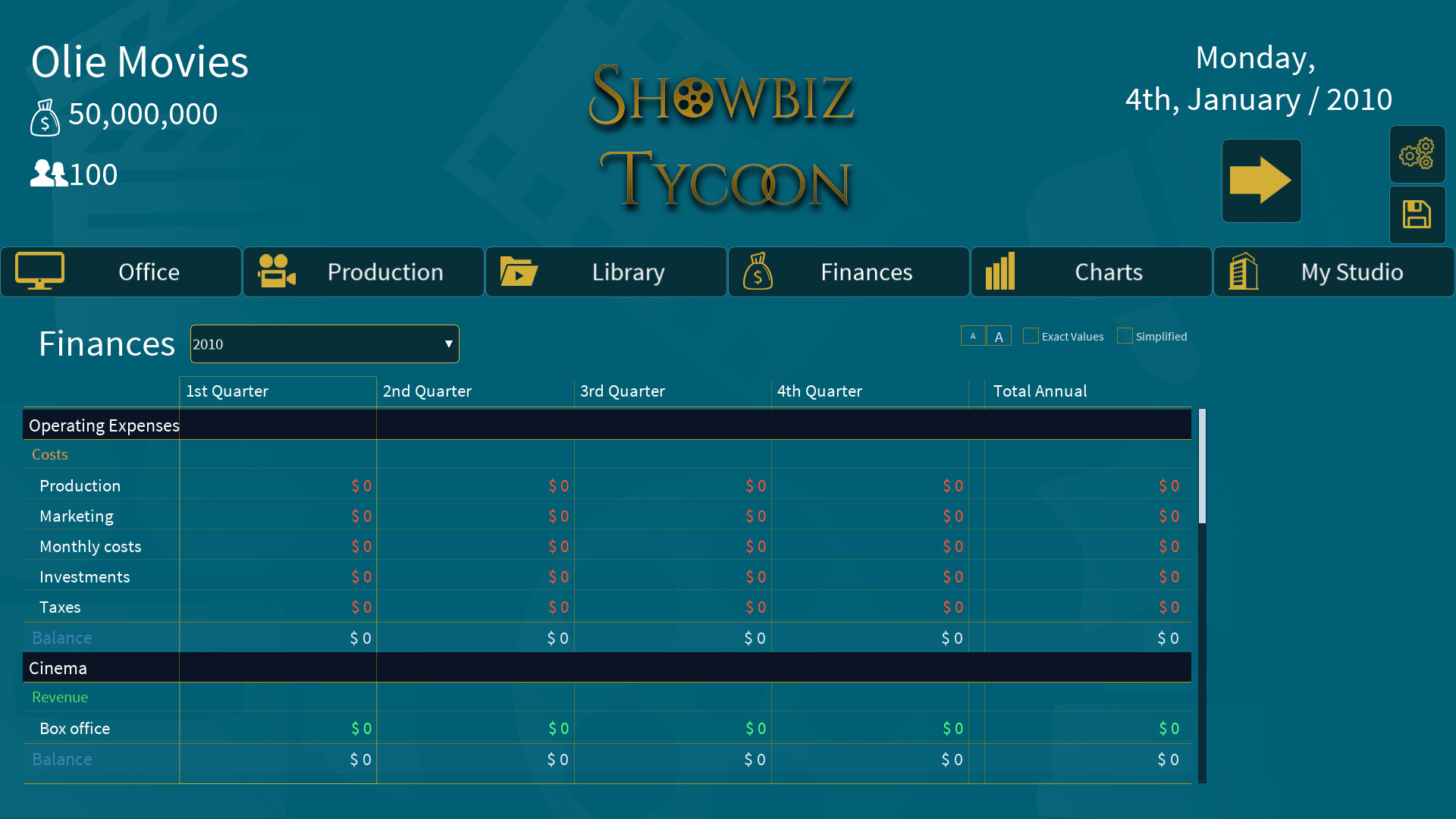 Showbiz Tycoon 스크린샷 3