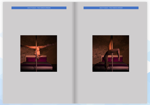 Screenshot z Adult Puzzles - Pole Dancer ArtBook Screenshot z Adult Puzzles - Pole Dancer ArtBook