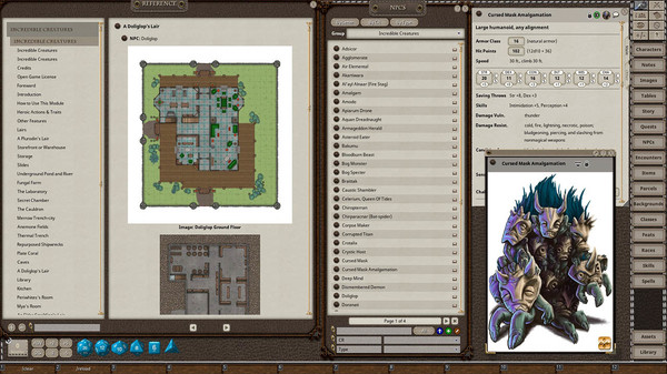 Fantasy Grounds - Incredible Creatures