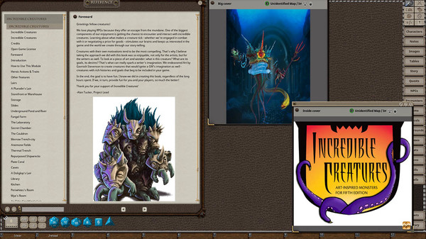 Fantasy Grounds - Incredible Creatures