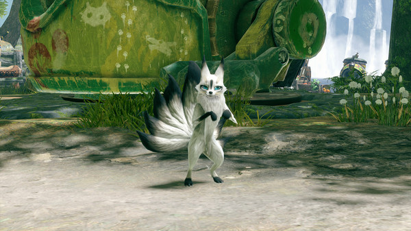 MONSTER HUNTER RISE - "Nine Tails" Palico layered armor set