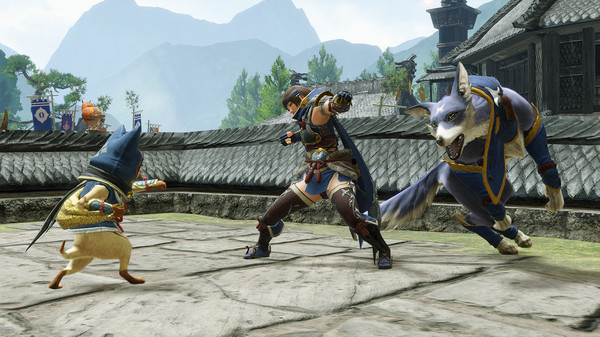 MONSTER HUNTER RISE - "Attack" pose set