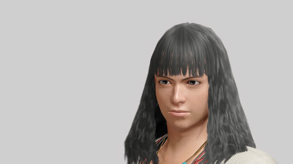 MONSTER HUNTER RISE - "Beachy Waves" hairstyle