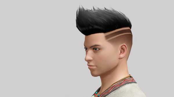 MONSTER HUNTER RISE - "Great Baggi Crest" hairstyle