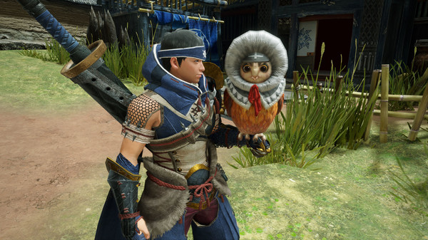MONSTER HUNTER RISE - "Fluffy Hood" Cohoot outfit