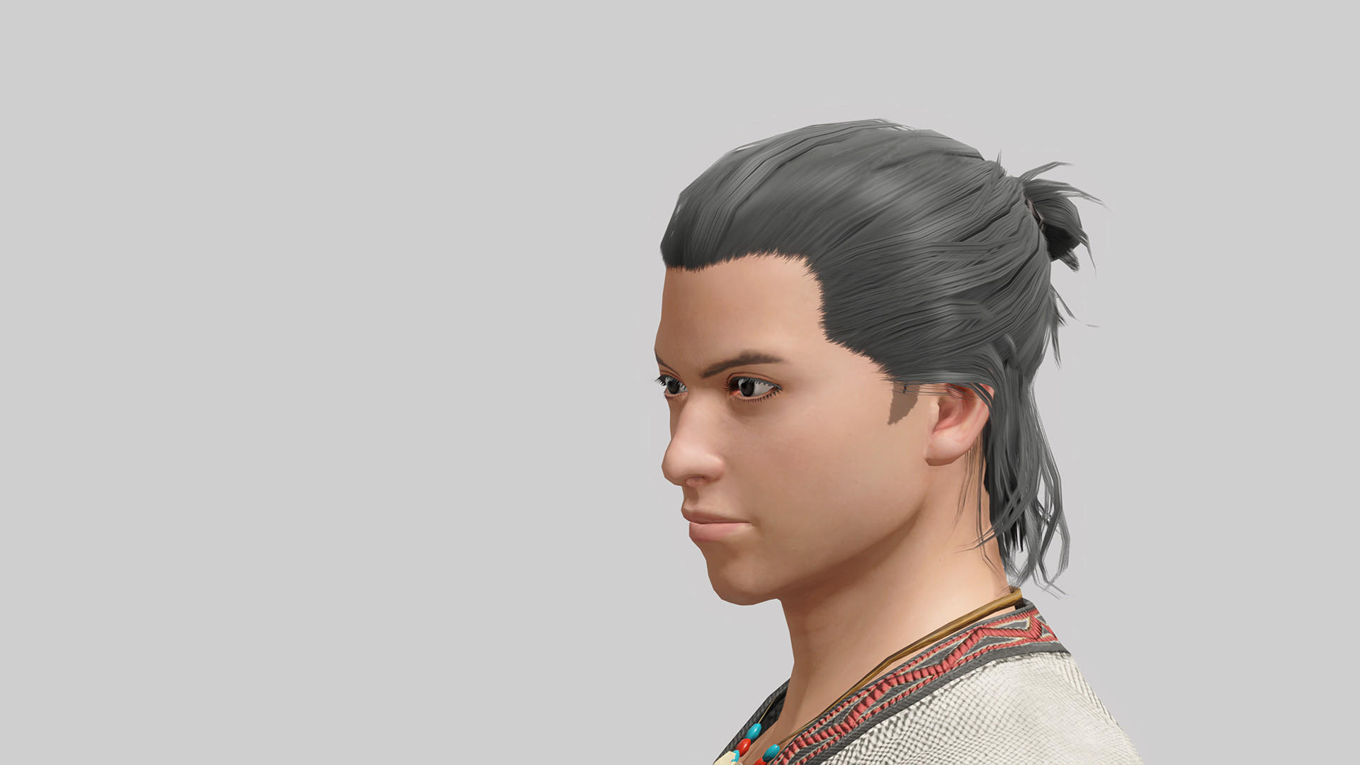 MONSTER HUNTER RISE - "Samurai" hairstyle Featured Screenshot #1