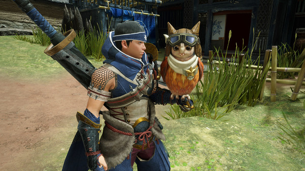 MONSTER HUNTER RISE - "Ace Pilot" Cohoot outfit