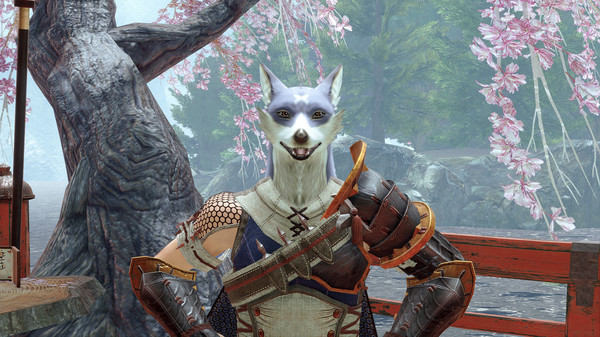 MONSTER HUNTER RISE - "Canyne Mask" Hunter layered armor piece