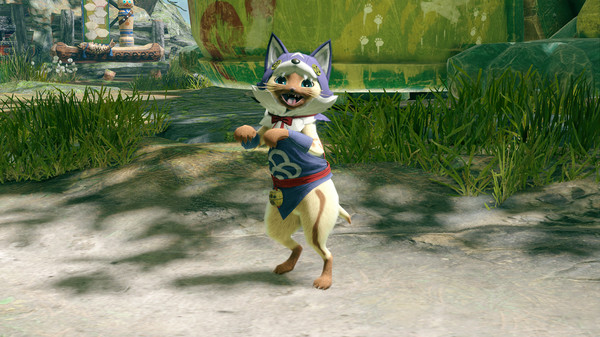 MONSTER HUNTER RISE - "Canyne Mask" Palico layered armor piece
